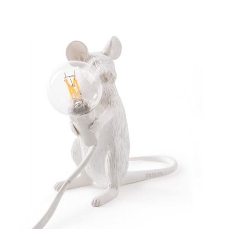 Mouse Lamp sitting